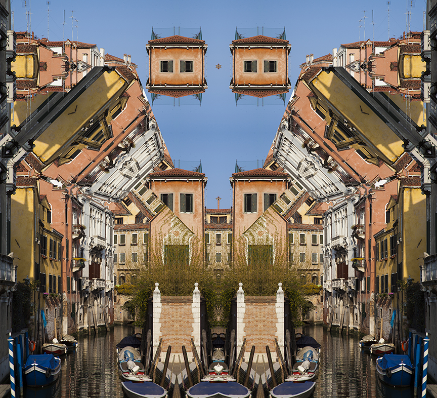 Floating deconstructions of architecture, you know.
