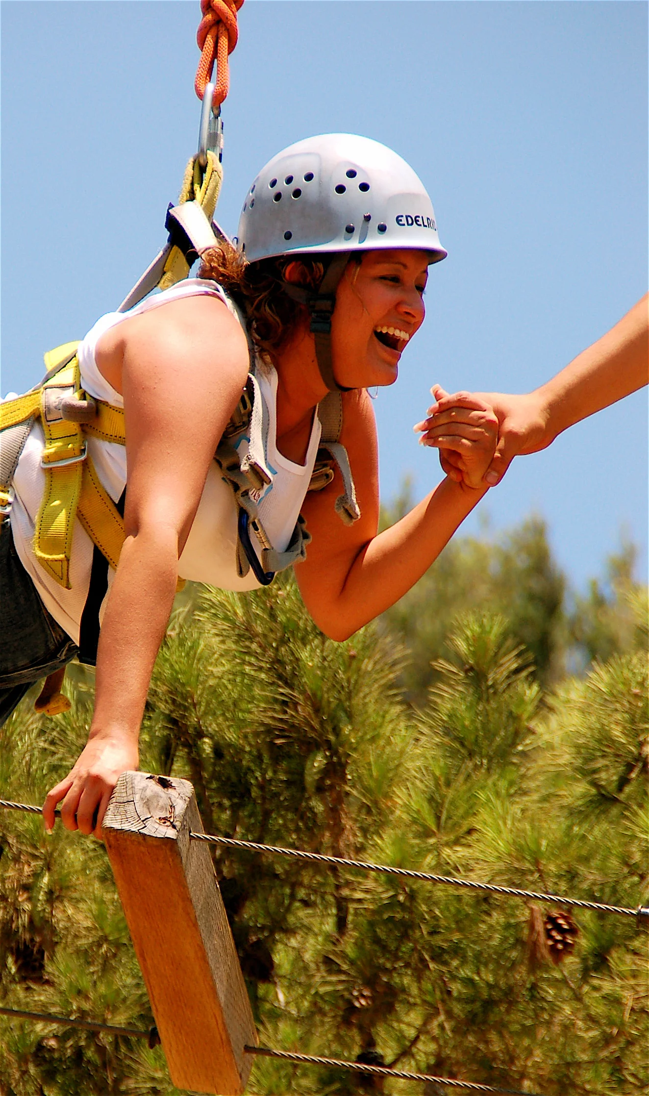 Fulcrum Team Building,leapership bridge at Culver City .JPG