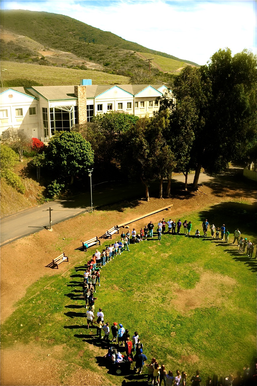 Camp Hess Kramer opening circle overhead.jpg