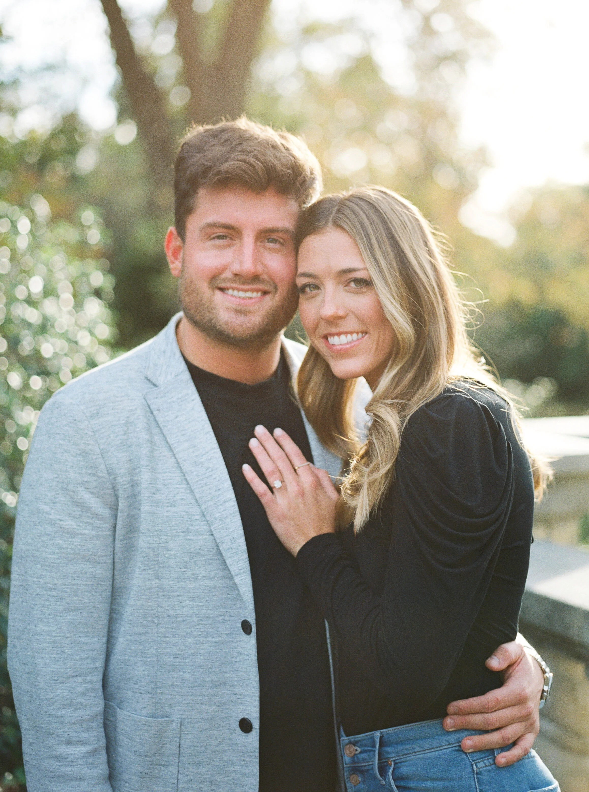 Autumn Engagement Session at The Dallas Arboretum 