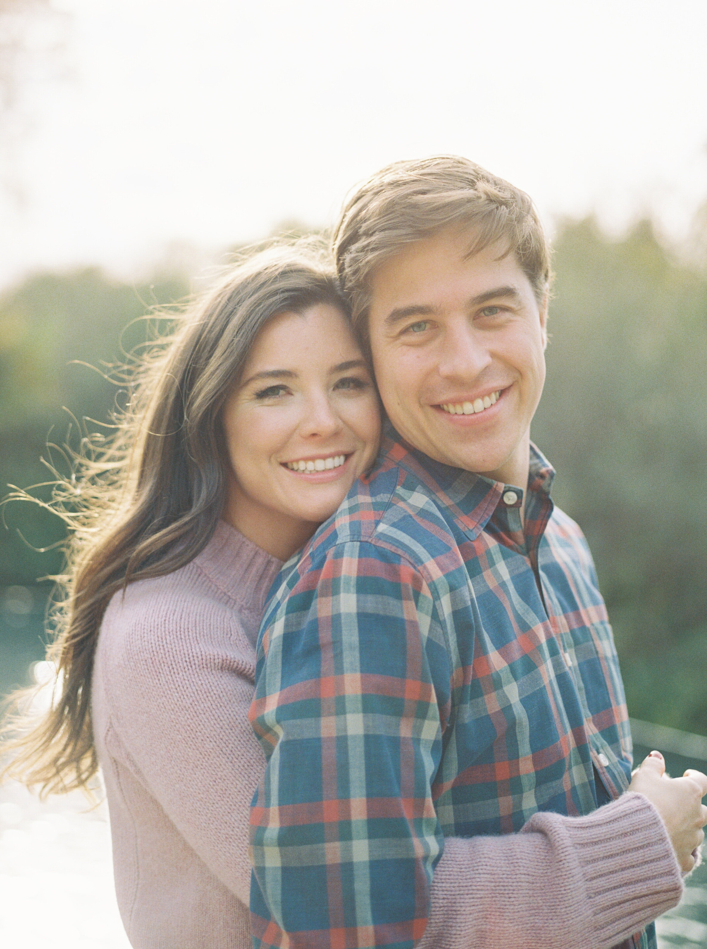 Cozy Fall Alex Camp House Engagement Session 