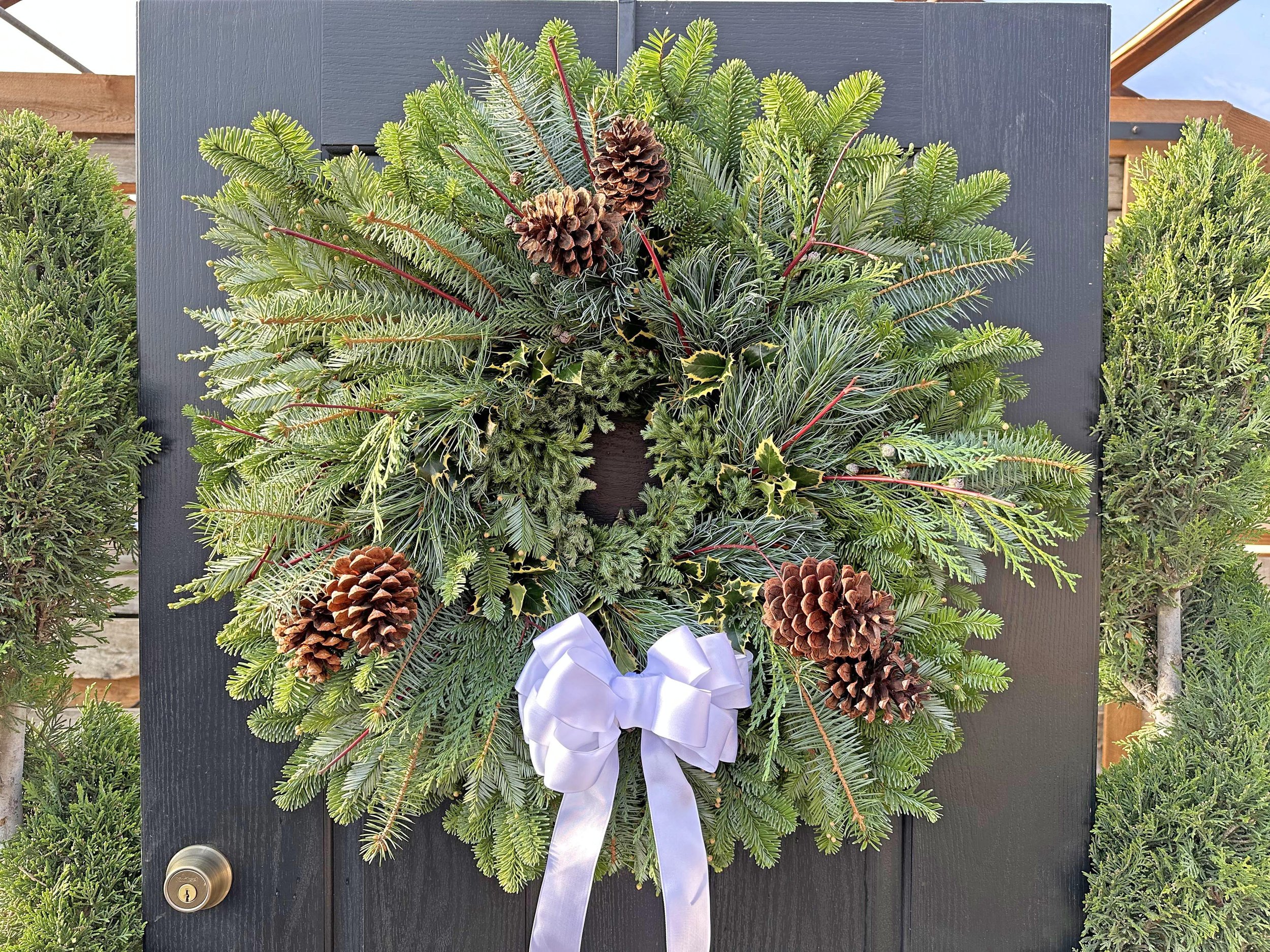 Wreath #6 with pinecones & white bow.jpg