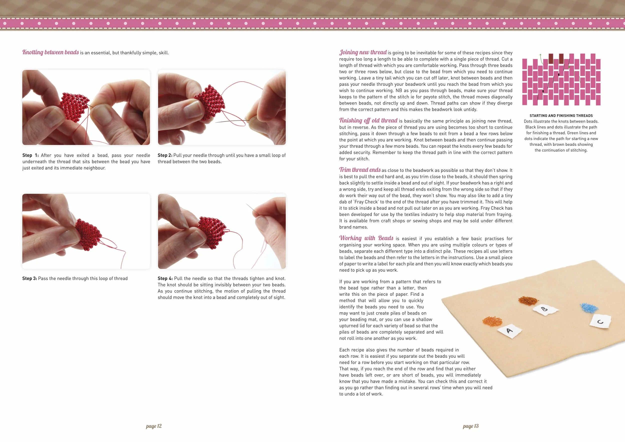  Clean layouts help convey the technical information as well as step-by-steps. 
