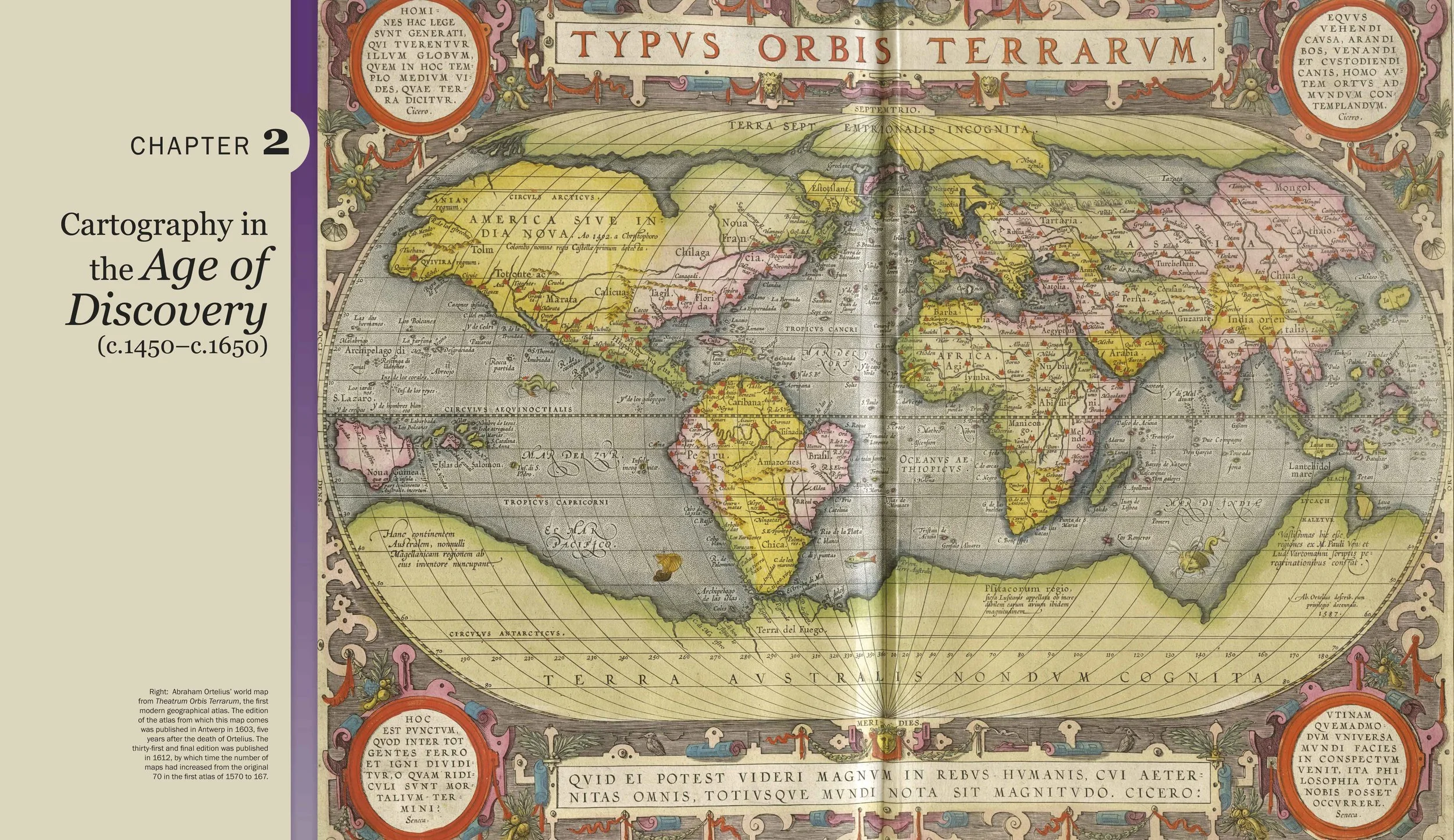  Maps and details of maps used as spread bleeds on the chapter openers. 