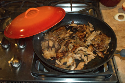 Maitake is delicious when cooked, freeing up nutrients and beneficial properties. I like to cook them until the edges are browned. Bon Appetit !!!