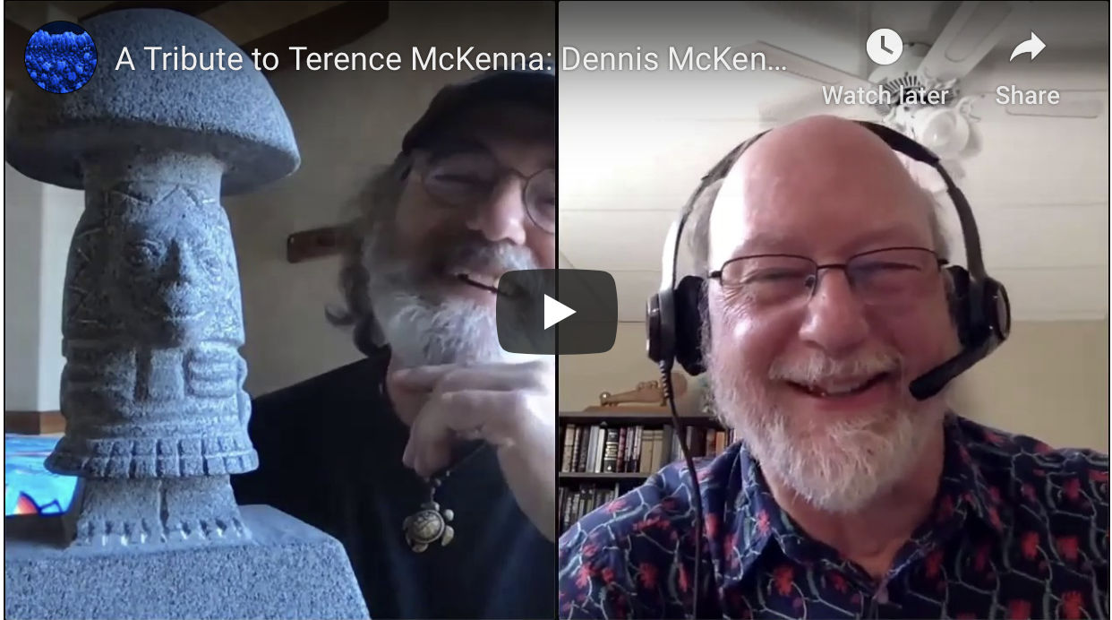 A Tribute to Terence McKenna — Hosted by Dennis McKenna w/ Paul Stamets - from April 11, 2020