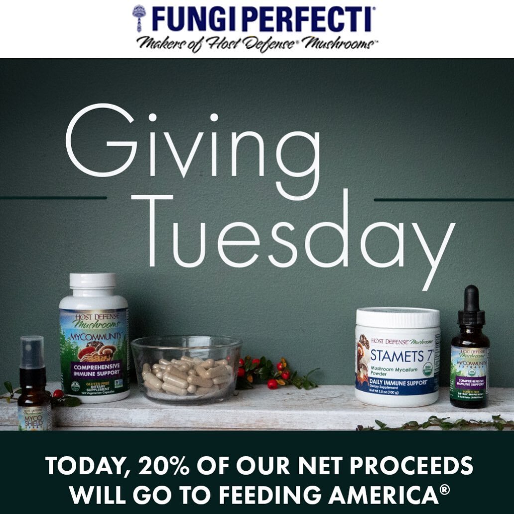 This Giving Tuesday, 20% of net proceeds will go to Feeding America&reg;. Shop today at fungi.com !⁠ 👍⁠
⁠
Food insecurity is an under-reported problem that affects millions of American households. And this year, as a result of the Covid crisis, mill