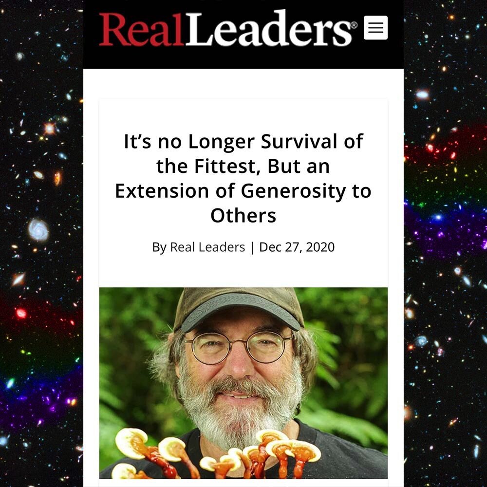 It’s no Longer Survival of the Fittest, But an Extension of Generosity to Others