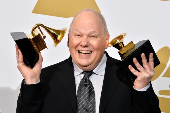 See, Bob still loves it. Look how stoked he is to win his 10th and 11th Grammy.