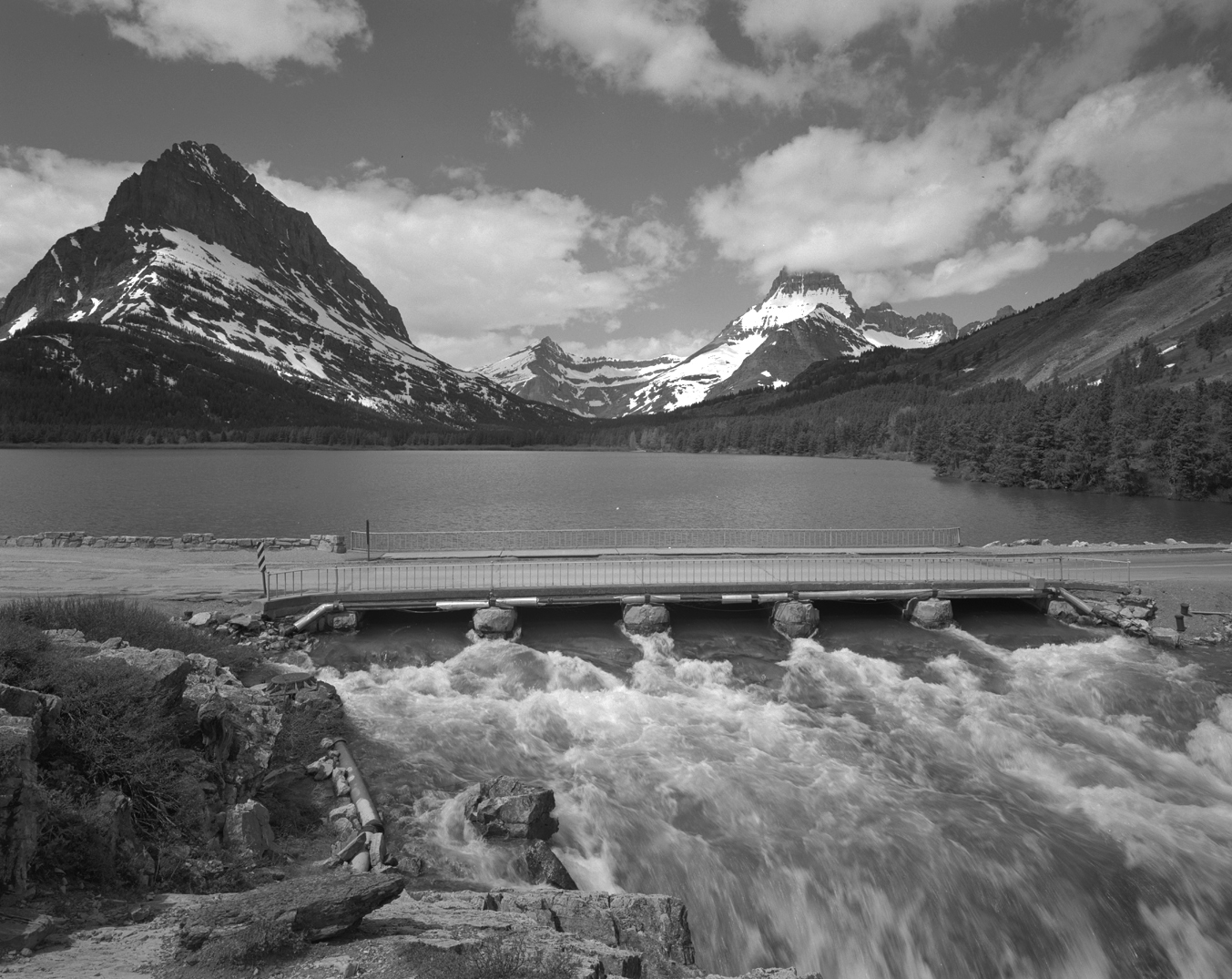 Swift Current Bridge, Glacier National Park