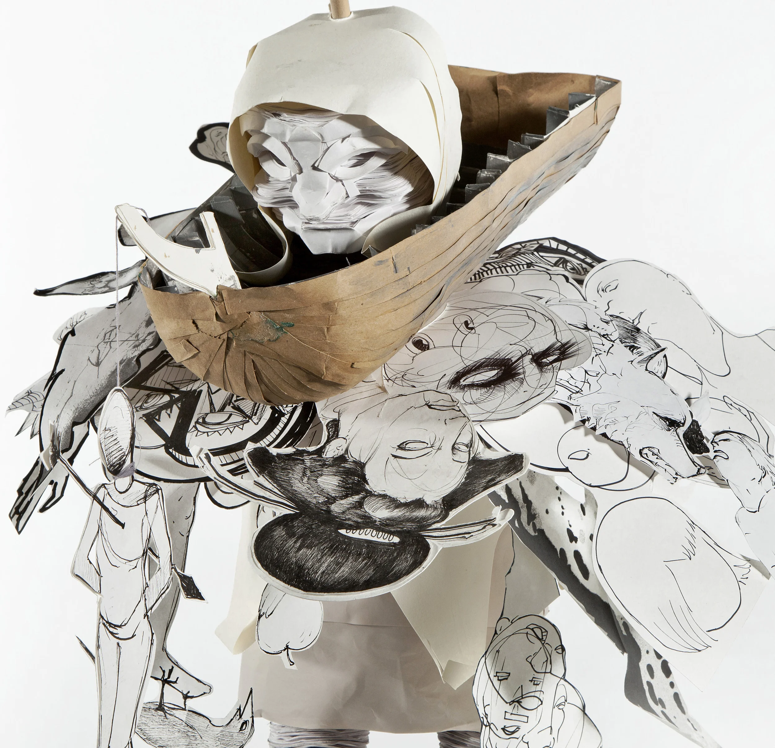 Detail Ship of fools in flames 2012.