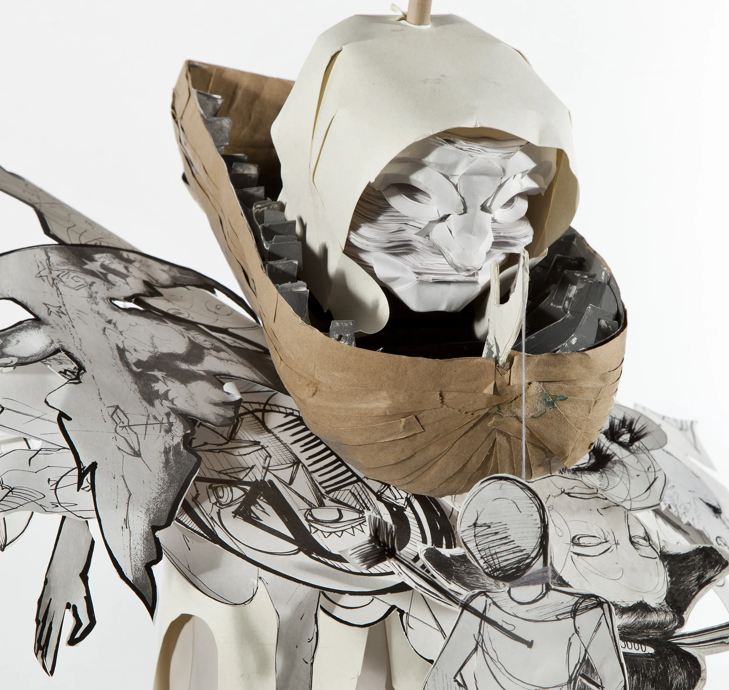 Detail Ship of fools in flames 2012.