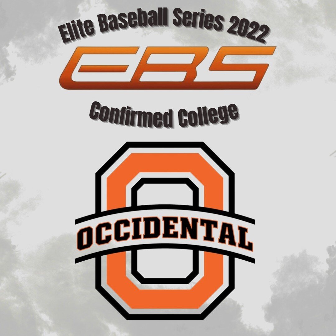 🔥EBS COLLEGE CONFIRMED🔥

OCCIDENTAL COLLEGE✅ 

EBS is an INVITE-ONLY Showcase 🔎
TOP UNCOMMITTED 2023, 2024 &amp; 2025&rsquo;s
August 13th &amp; 14th 
Orange County, CA 

- 14 years 
- 280 players drafted 
- 83% play NCAA 

HS / TRAVEL COACHES: 
DM