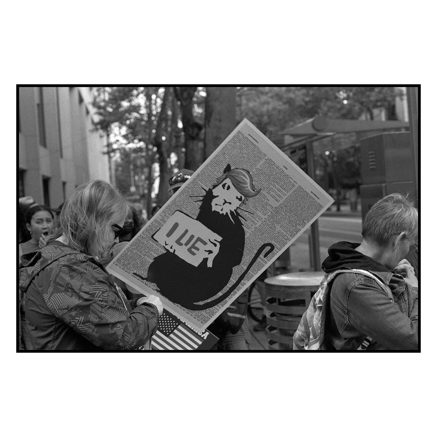 Thank you Portland. 
.
#nokings #nokingsrally #portland #pdx #streetphotography #35mmfilm #blackandwhitefilm #analogphotography