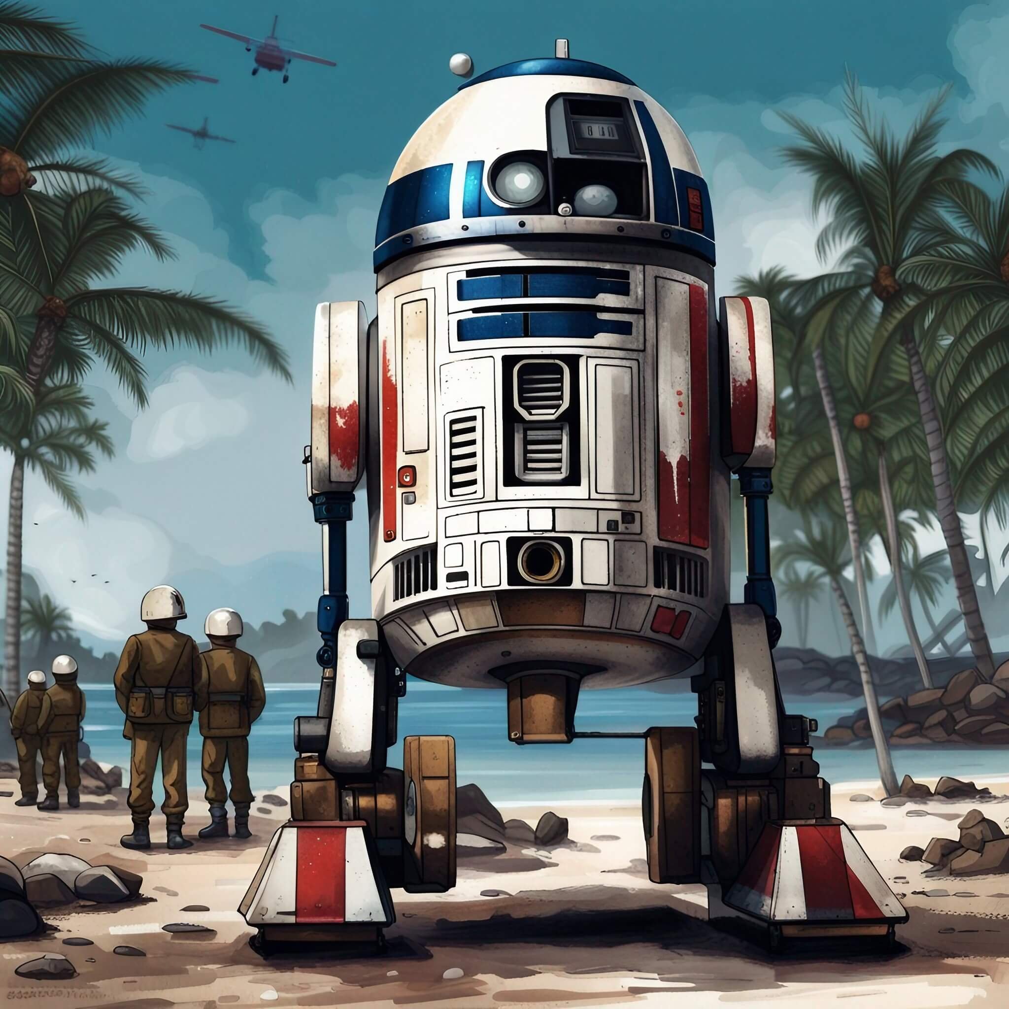 Droids on Pearl Harbor