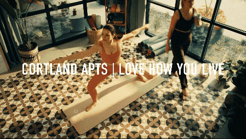  Commercial for Cortland Apartments featuring bright production design, dynamic camera movement, transitions, kids and dogs - Jon Schwartz Commercial Director. 