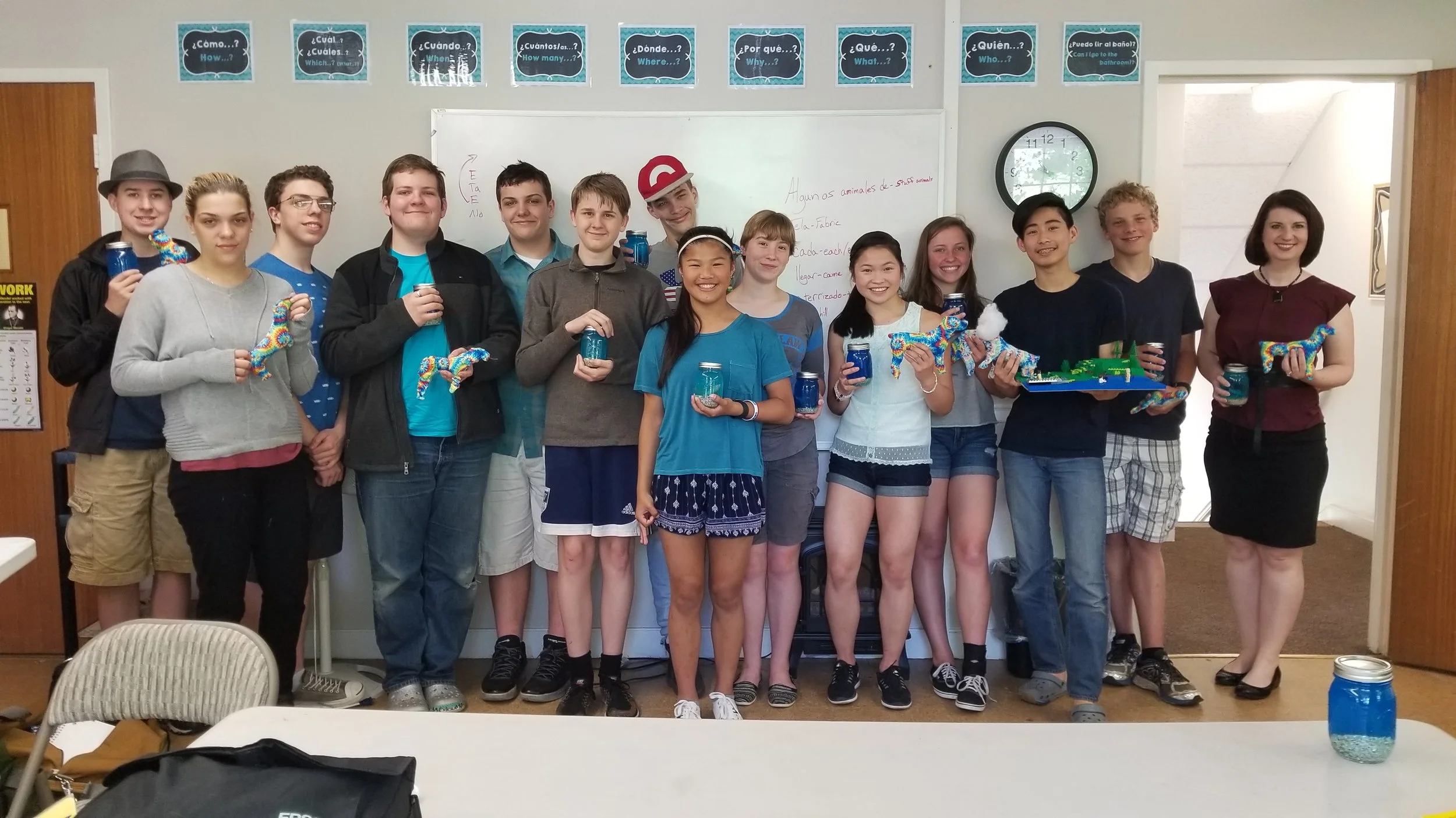 Displaying crafts from the first day of presentations...