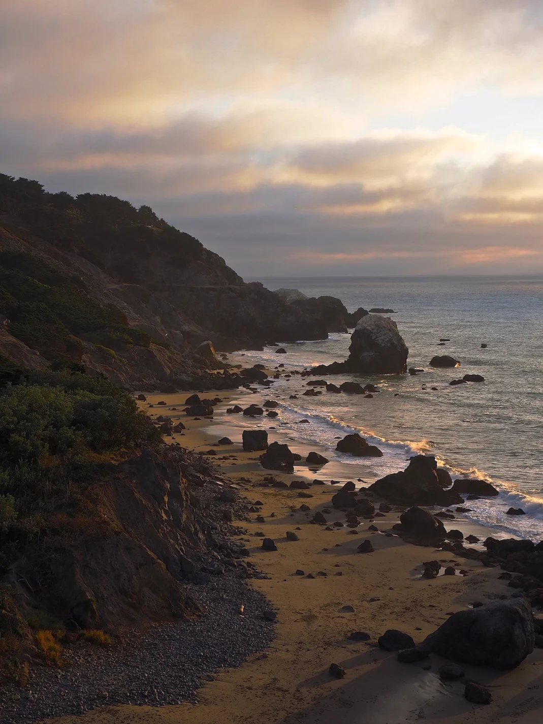 Sunset, Land's End, California