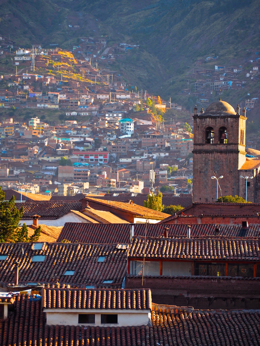 View from Main Square, Cuzco, Peru