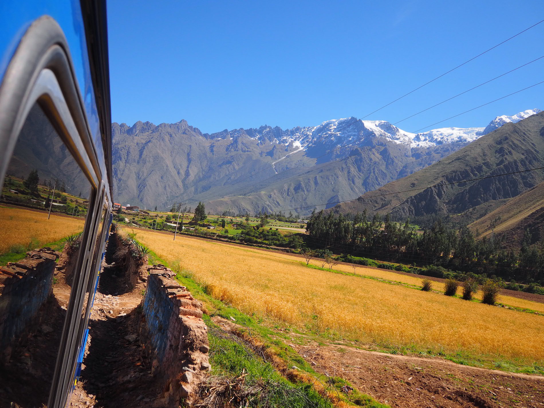 Train to Aguas Calientes, Peru