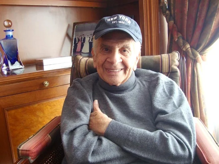 Salomon Hakim at his home in Bogota, Colombia, during my visit.