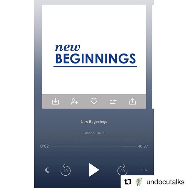 Check out our friends over at @undocutalks new episode and follow their awesome page as they embark in the Season 2 journey! #Repost @undocutalks with @get_repost
・・・
Season 2 | Ep. 1 | New Beginnings 
UndocuTalks follows the journeys of three #Undoc
