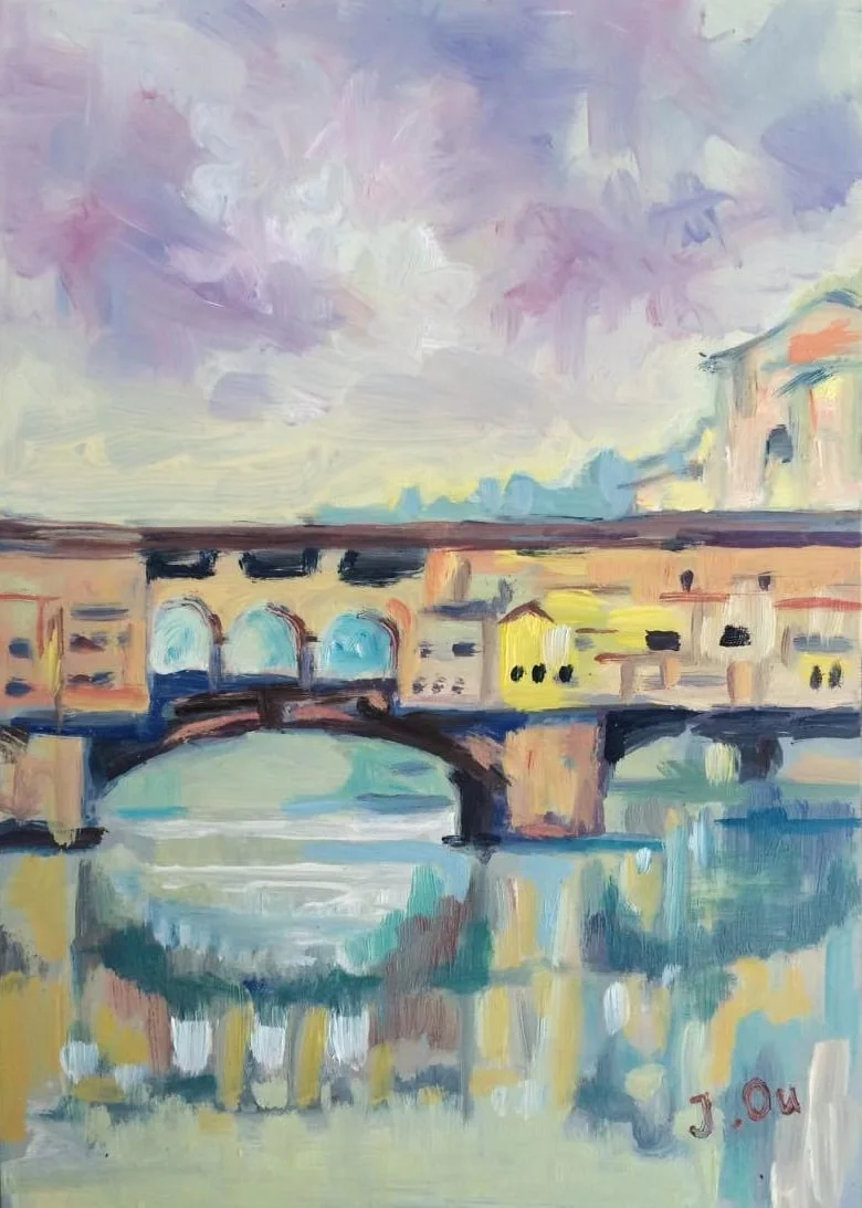 Ponte Vecchio, 5x7.