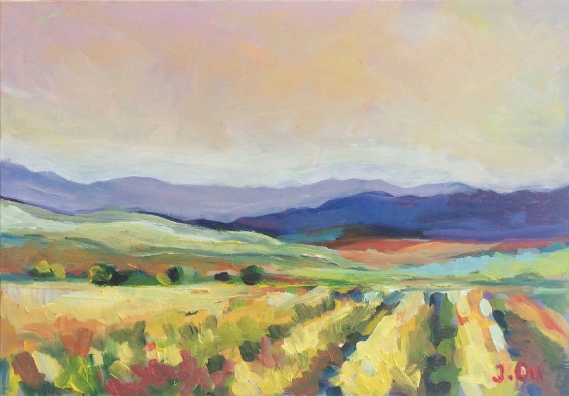 Napa Valley, 5x7.