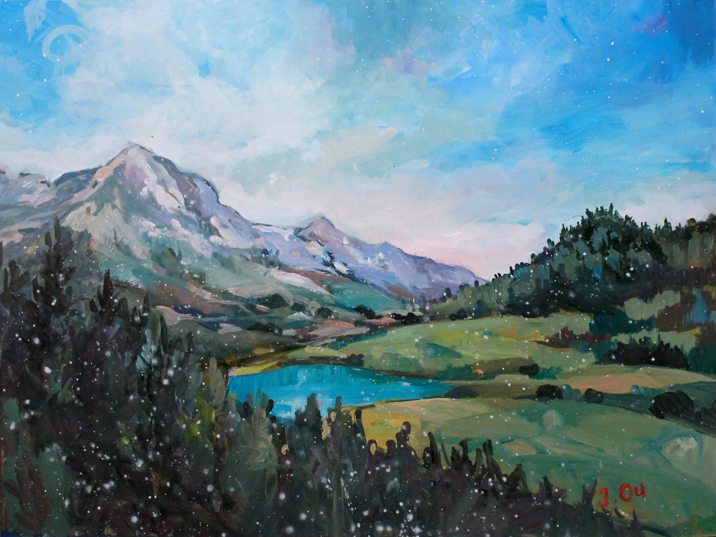 12x16, oil on board.