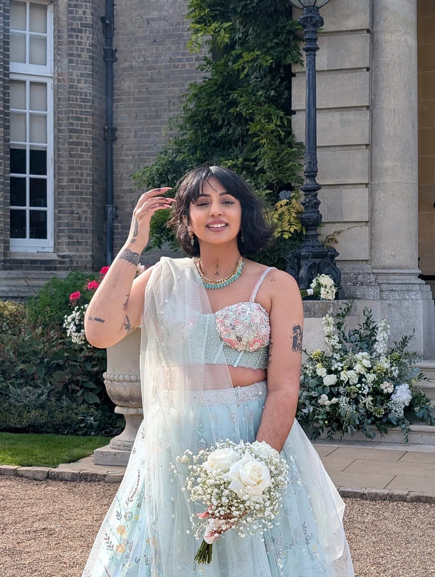 It was an honour, a blessing, a gdamn privilege to be @farah.ali.c&rsquo;s bridesmaid for her beautiful perfect day ❤️
Love you lots sis 🥰

Dress from @mongasuk 👑