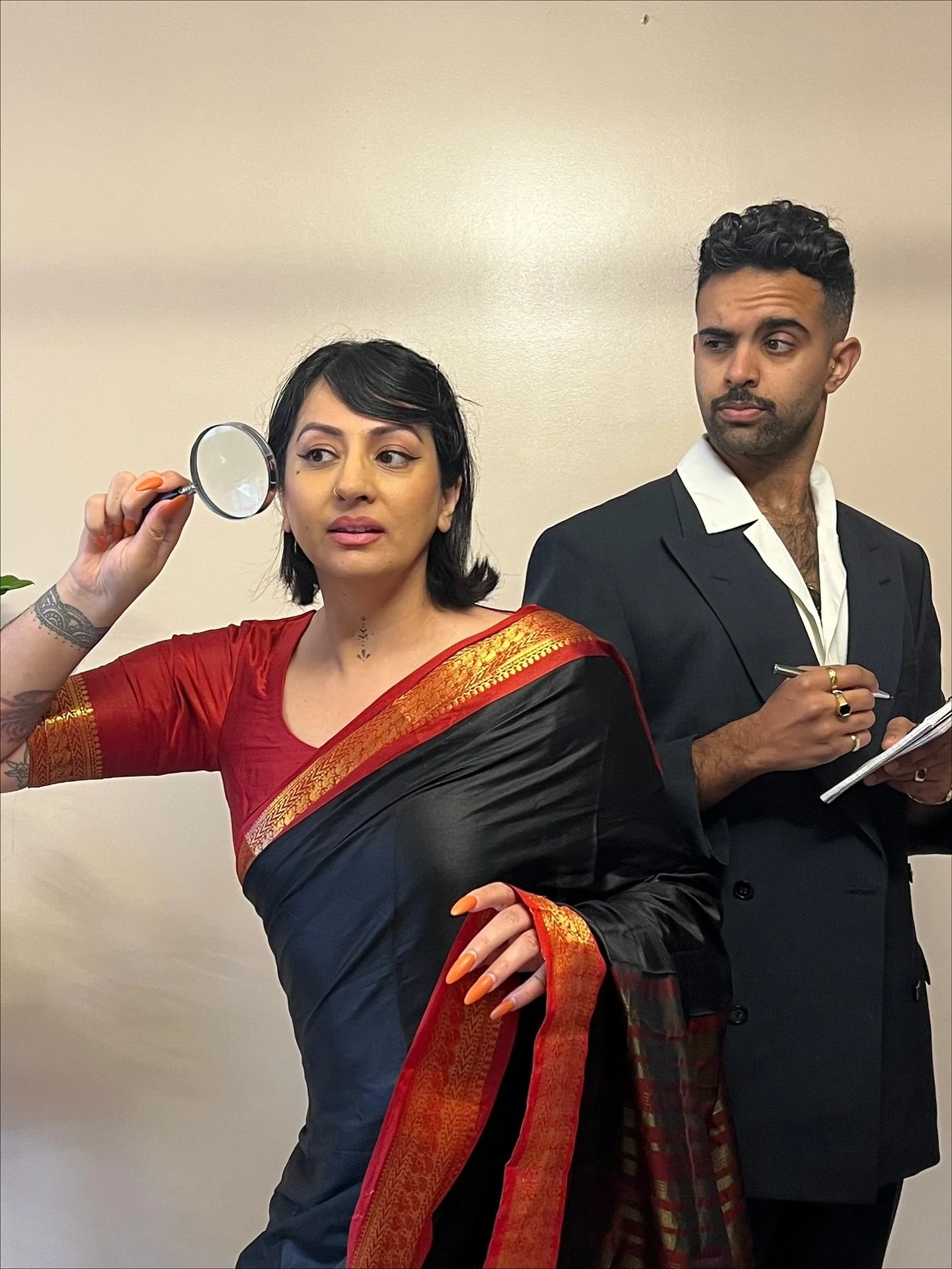 This year I wrote a murder mystery based in 1920&rsquo;s India, for my friends 🕵🏽&zwj;♀️

It&rsquo;s the first time writing something like this, doing character profiles, hints, clues and I loved it so much 😍

As a murder mystery obsessive, since 