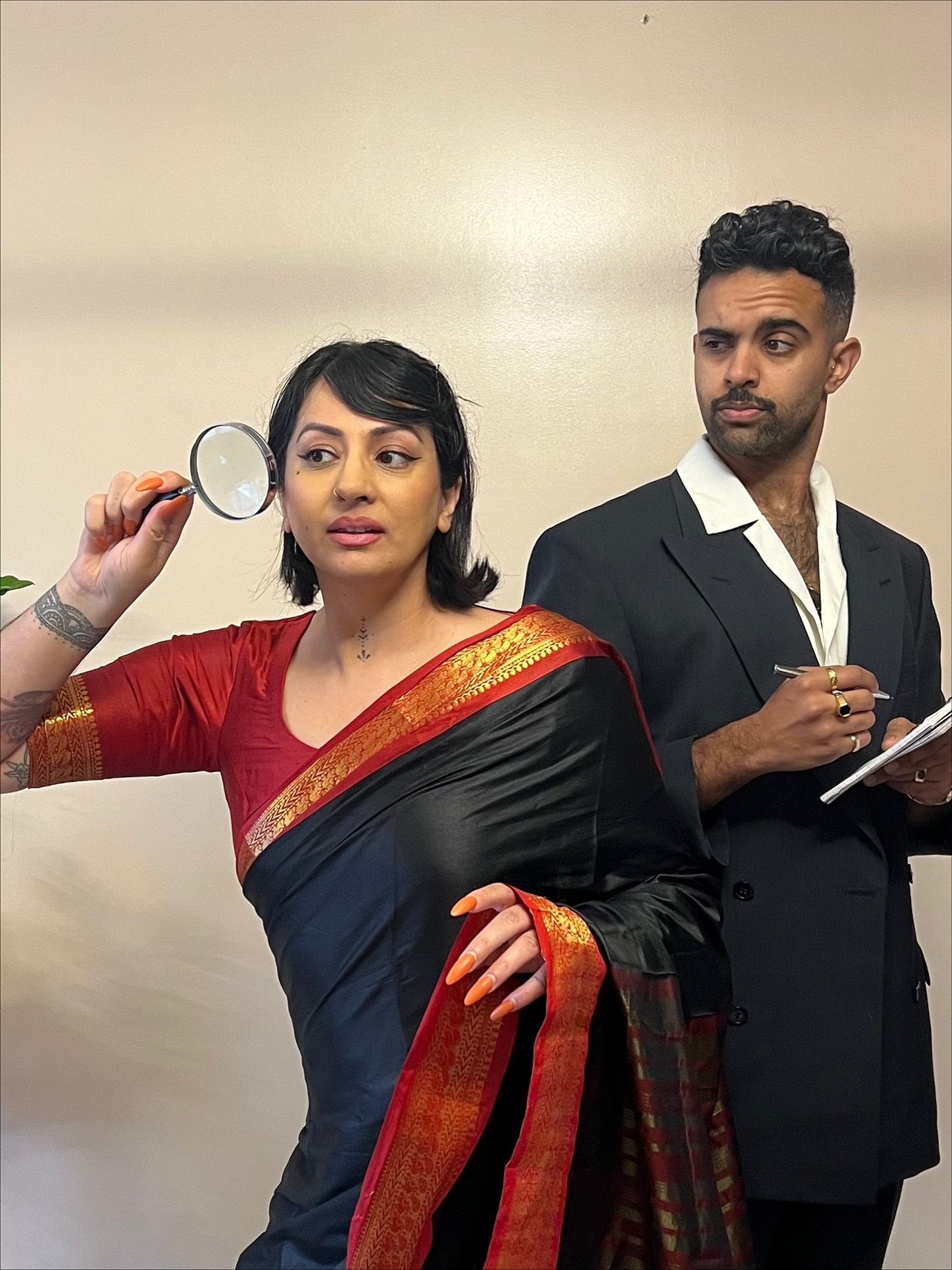 This year I wrote a murder mystery based in 1920&rsquo;s India, for my friends 🕵🏽&zwj;♀️

It&rsquo;s the first time writing something like this, doing character profiles, hints, clues and I loved it so much 😍

As a murder mystery obsessive, since 