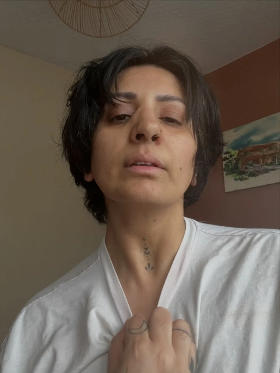 Using a thurst trap to talk about my health issues 🤪  You can see it here - it&rsquo;s been growing - but I have a growth on my nose. It started so small, I noticed it last year around September - a small bump on the left hand side on the bridge of 