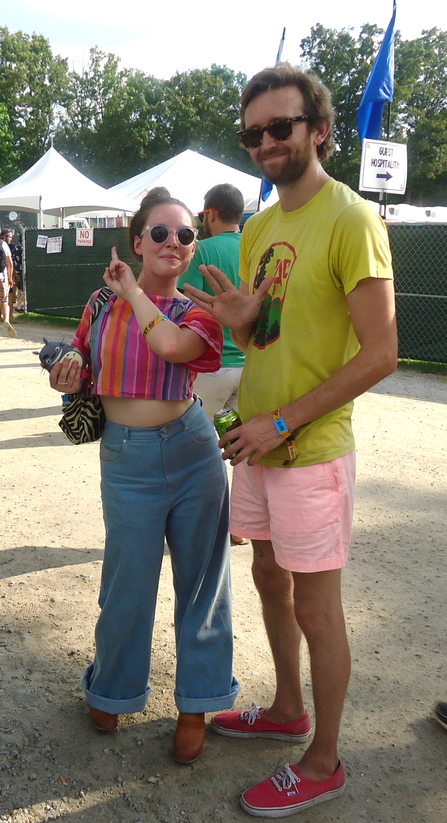 Amelia Meath, Nick Sanborn of Sylvan Esso