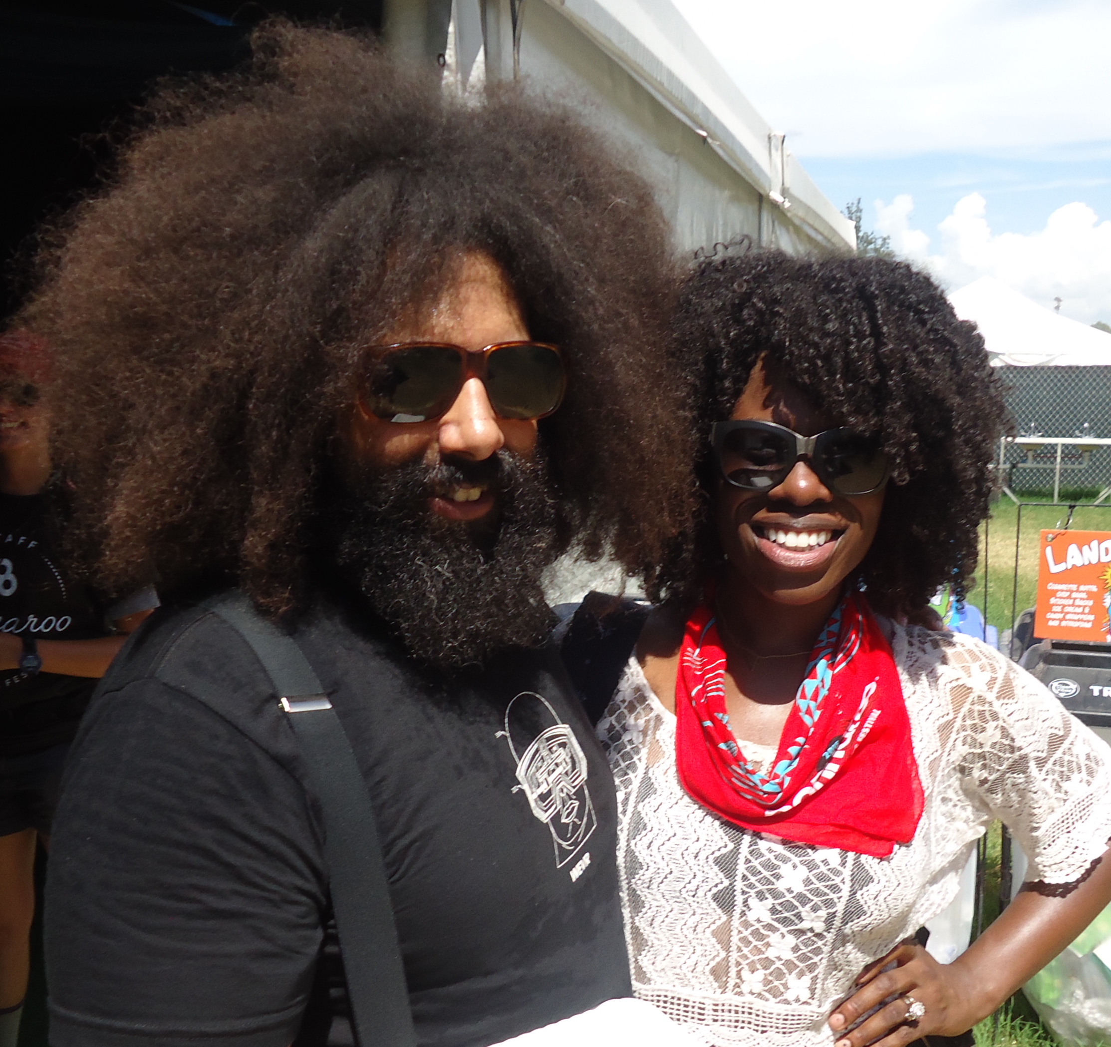 Reggie Watts and I