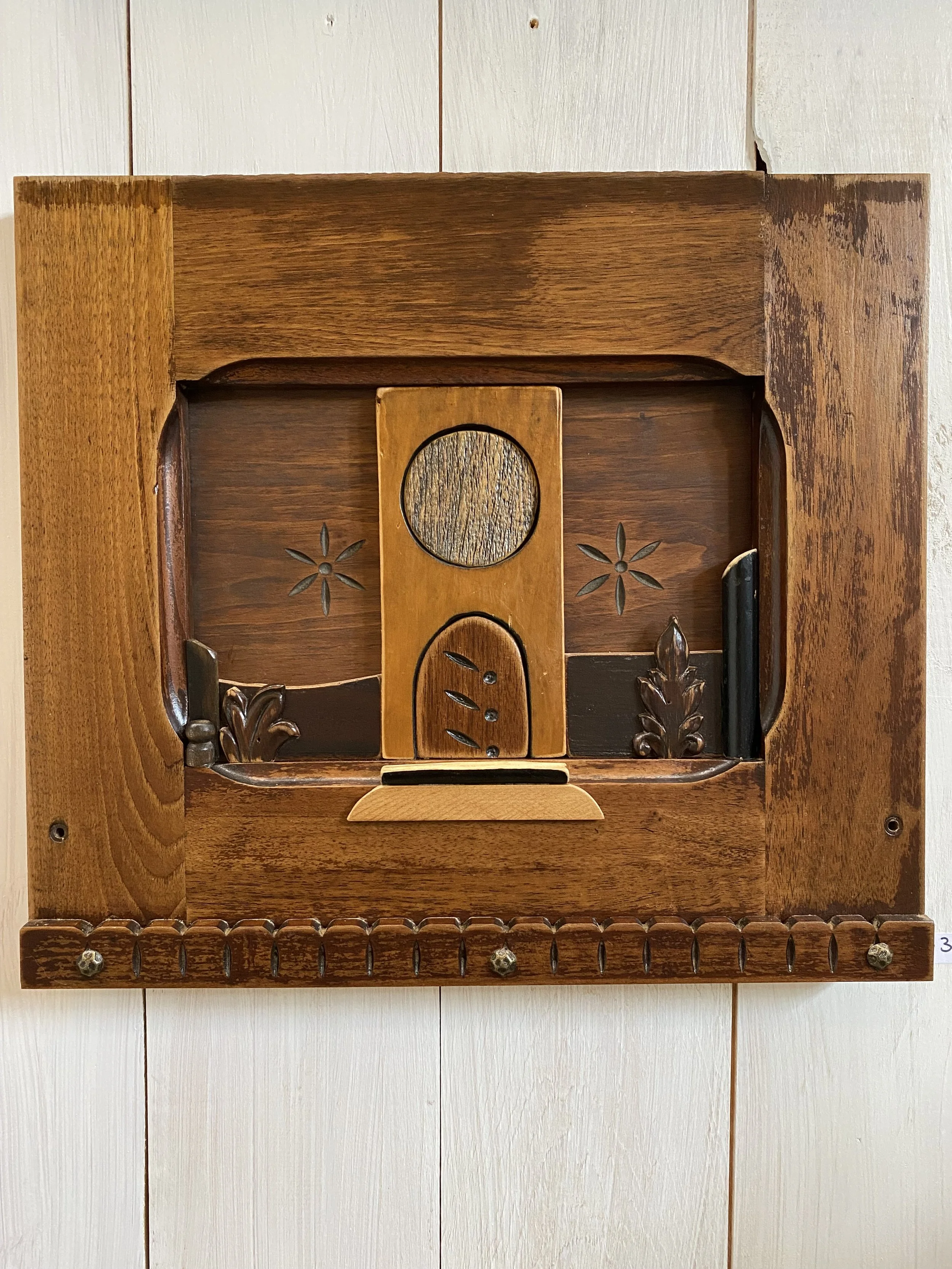 fifth ring custom reclaimed wood artwork