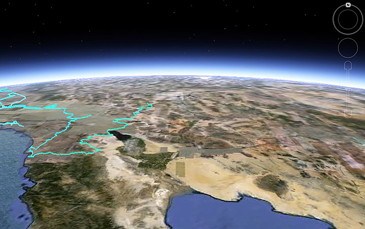 I recorded my movements as they were traced by GPS to draw a line upon the map.