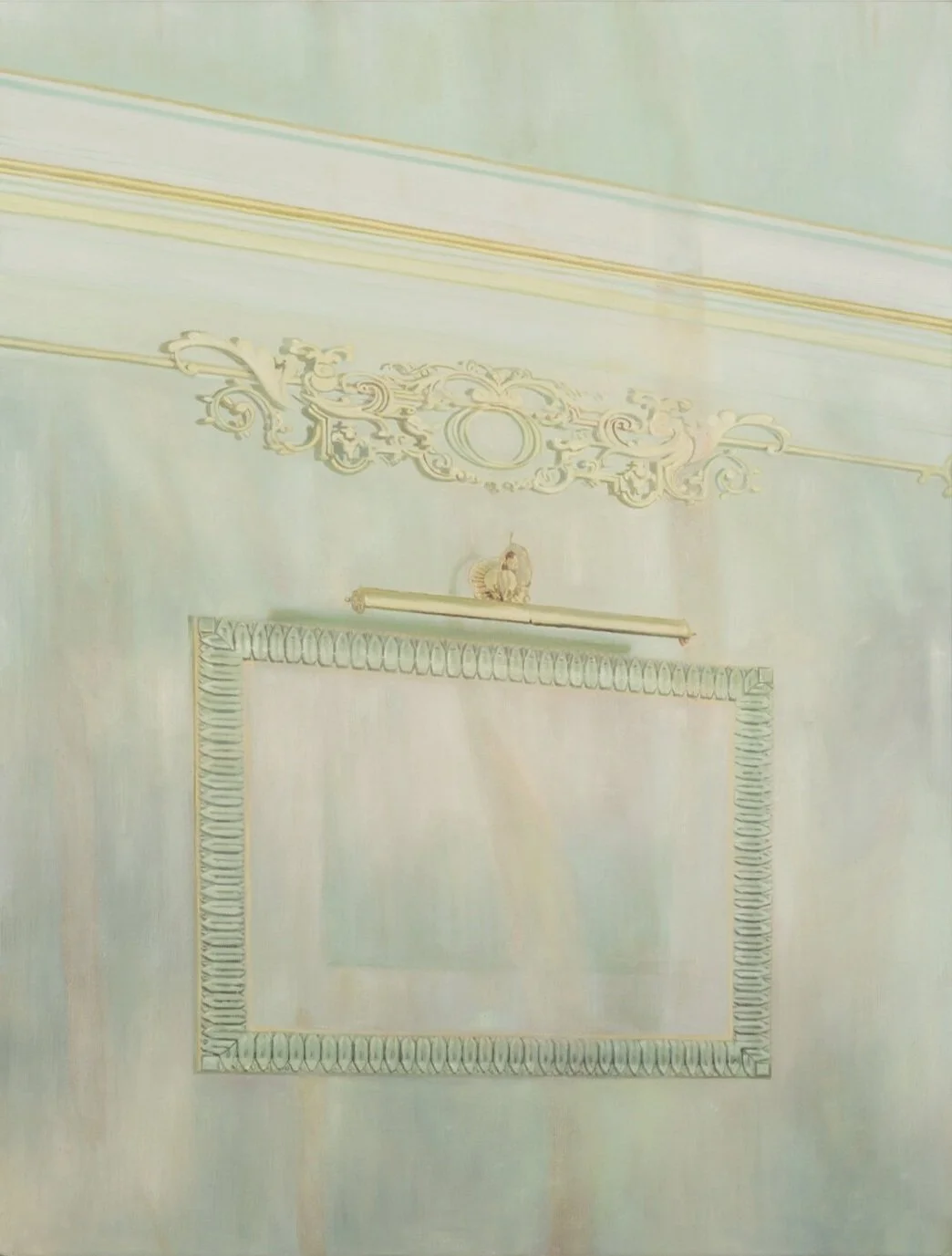   Palm Jumeirah II  (2020), oil on canvas, 100 x 75 cm 