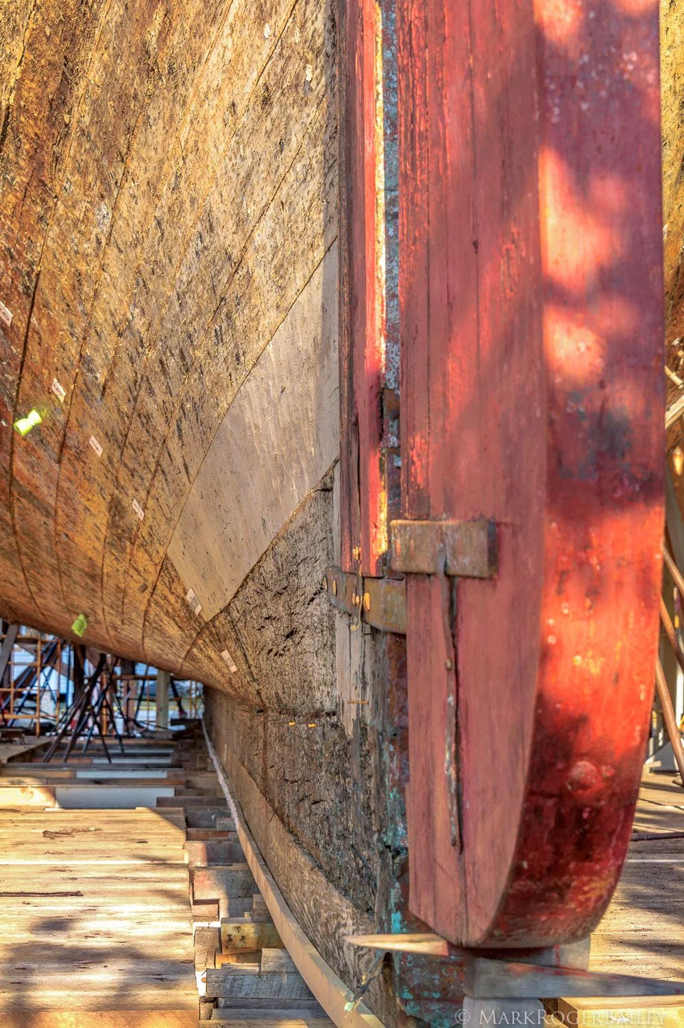 Rudder, Port Quarter