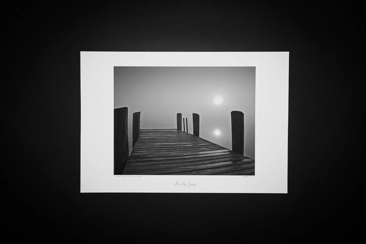 Essex Dock - Sunrise in Fog 13x10.jpg