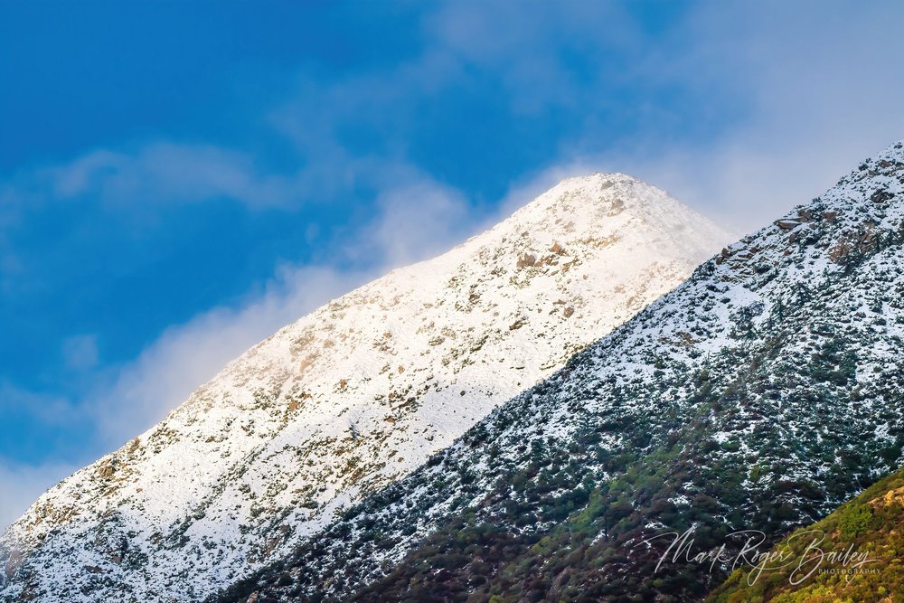 Three Ridges at the Snowline  | Mark Roger Bailey