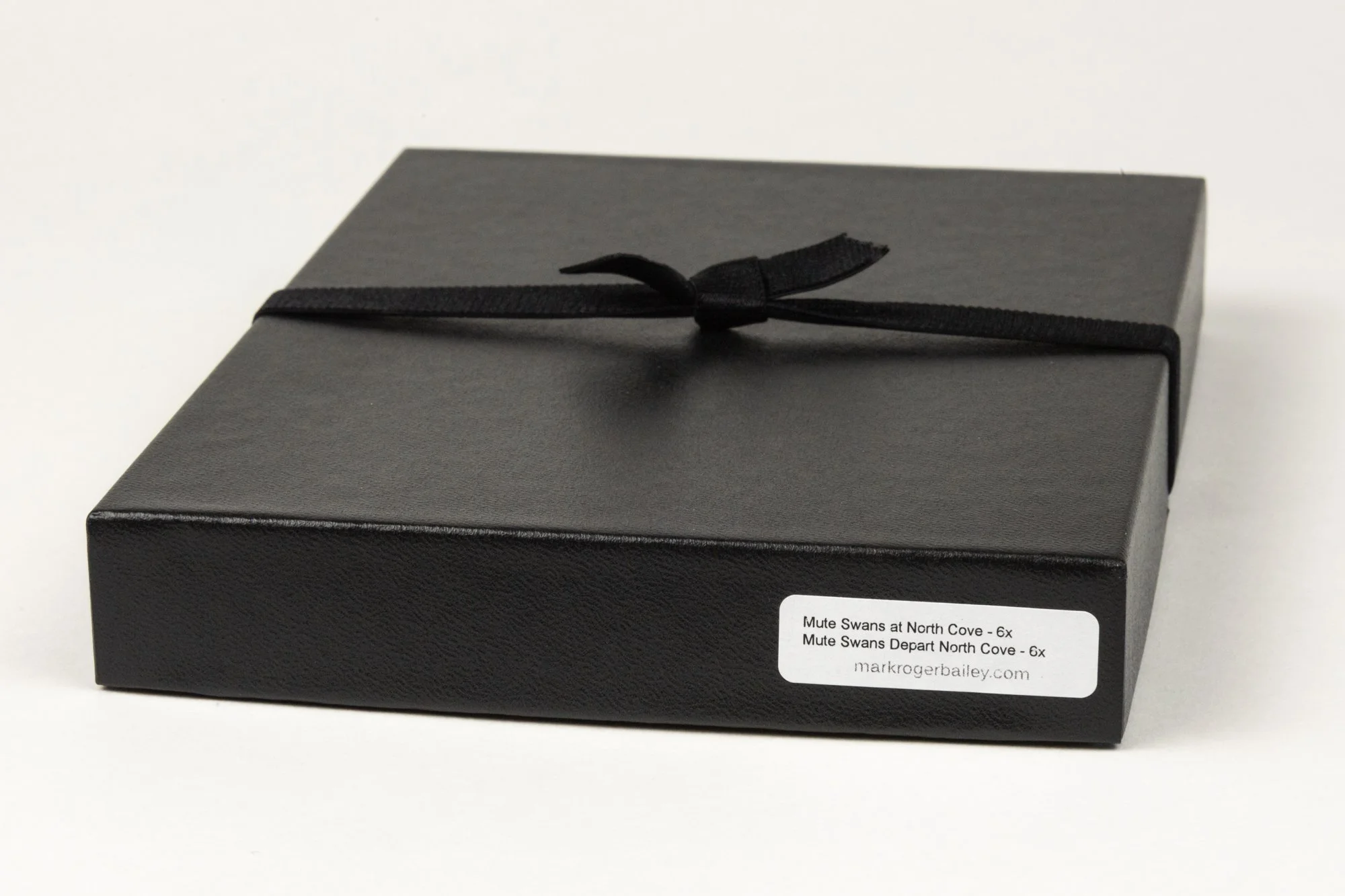MRB Note Cards - Box w-Black Fabric Band Low Angle.jpg
