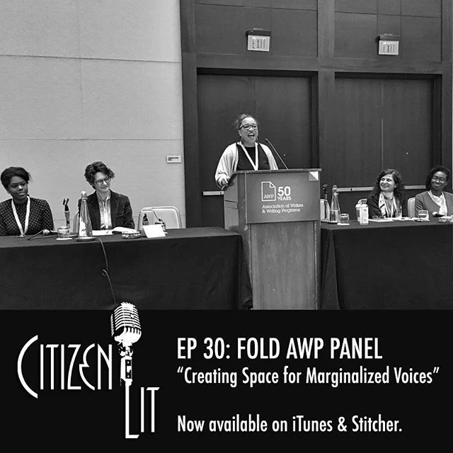 In today’s episode we share excerpts from the panel entitled “Creating Space for Marginalized Voices” presented at the 2017 AWP Conference. The organizers of Canada's inaugural Festival of Literary Diversity (@the_fold) in discussion with publishing professionals talk about how to promote and support a diverse lineup of authors, uncovering how targeted initiatives and intentional approaches can effectively address the diversity gaps in the publishing industry. #nowplaying #podcast