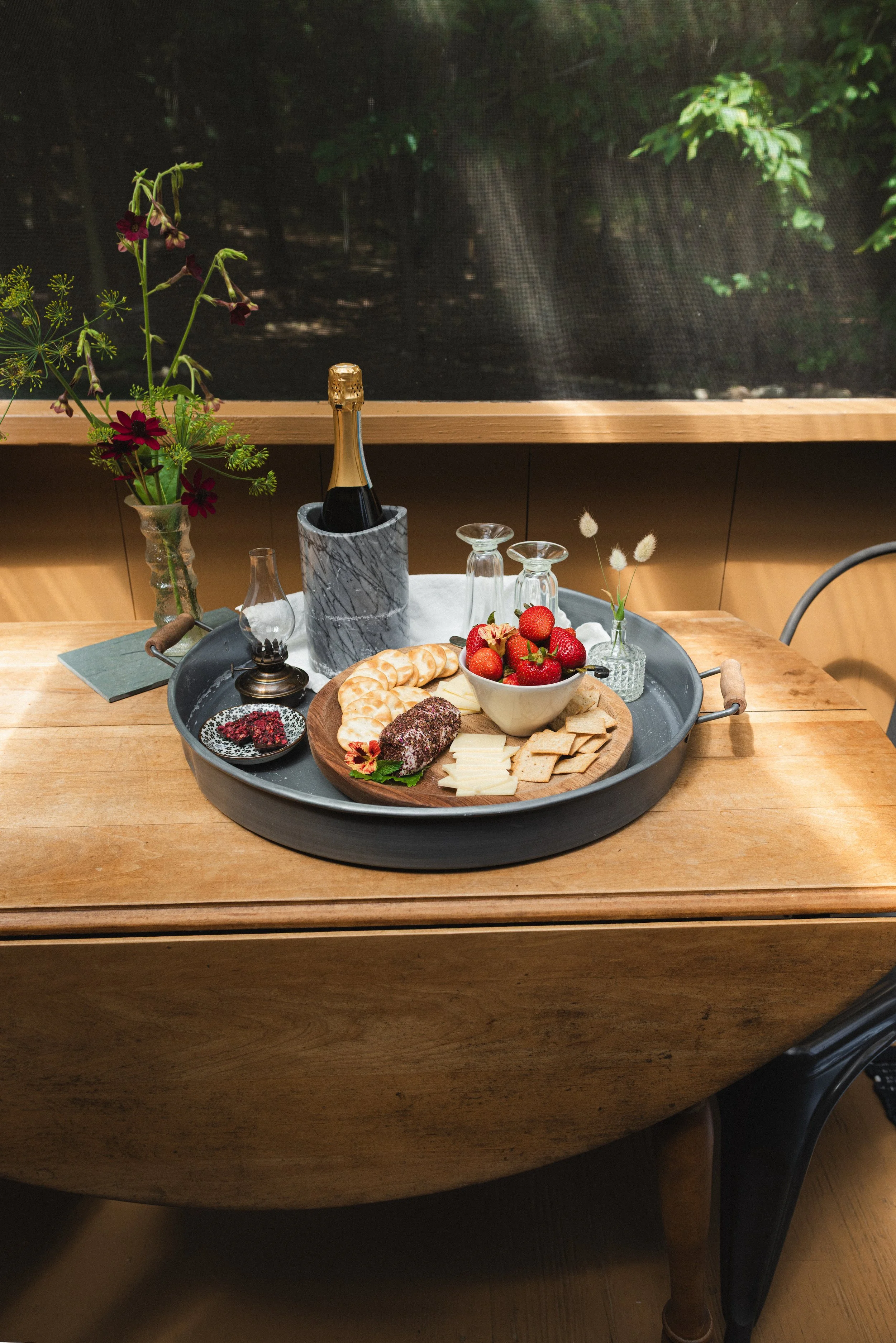 Celebration Tray in kitchen.JPG