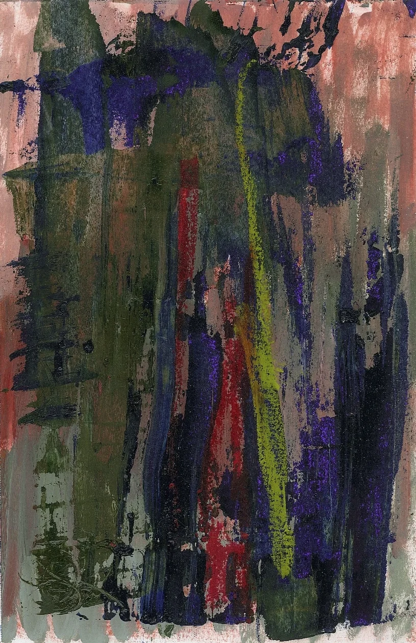 oil on paper 6" x 10"