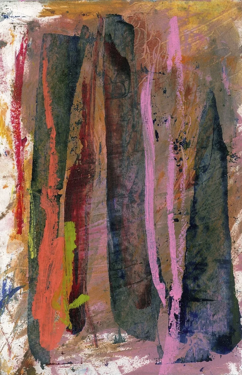 oil on paper 6" x 10"