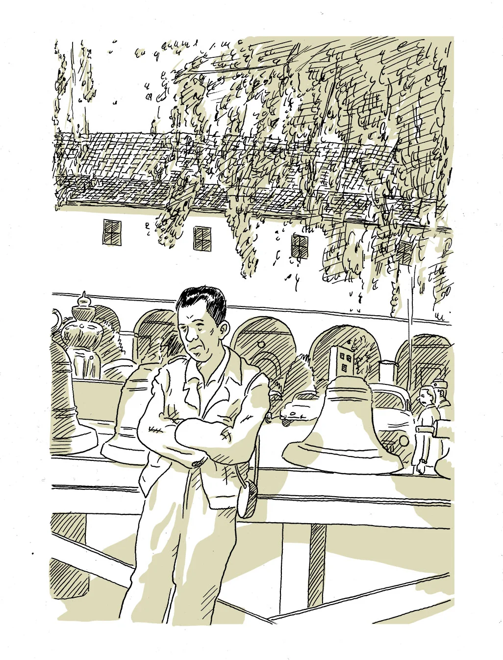 Man on Vacation