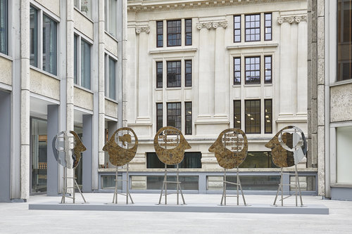 Olaf Breuning 'Heads' Launched in Smithson Plaza (Copy)