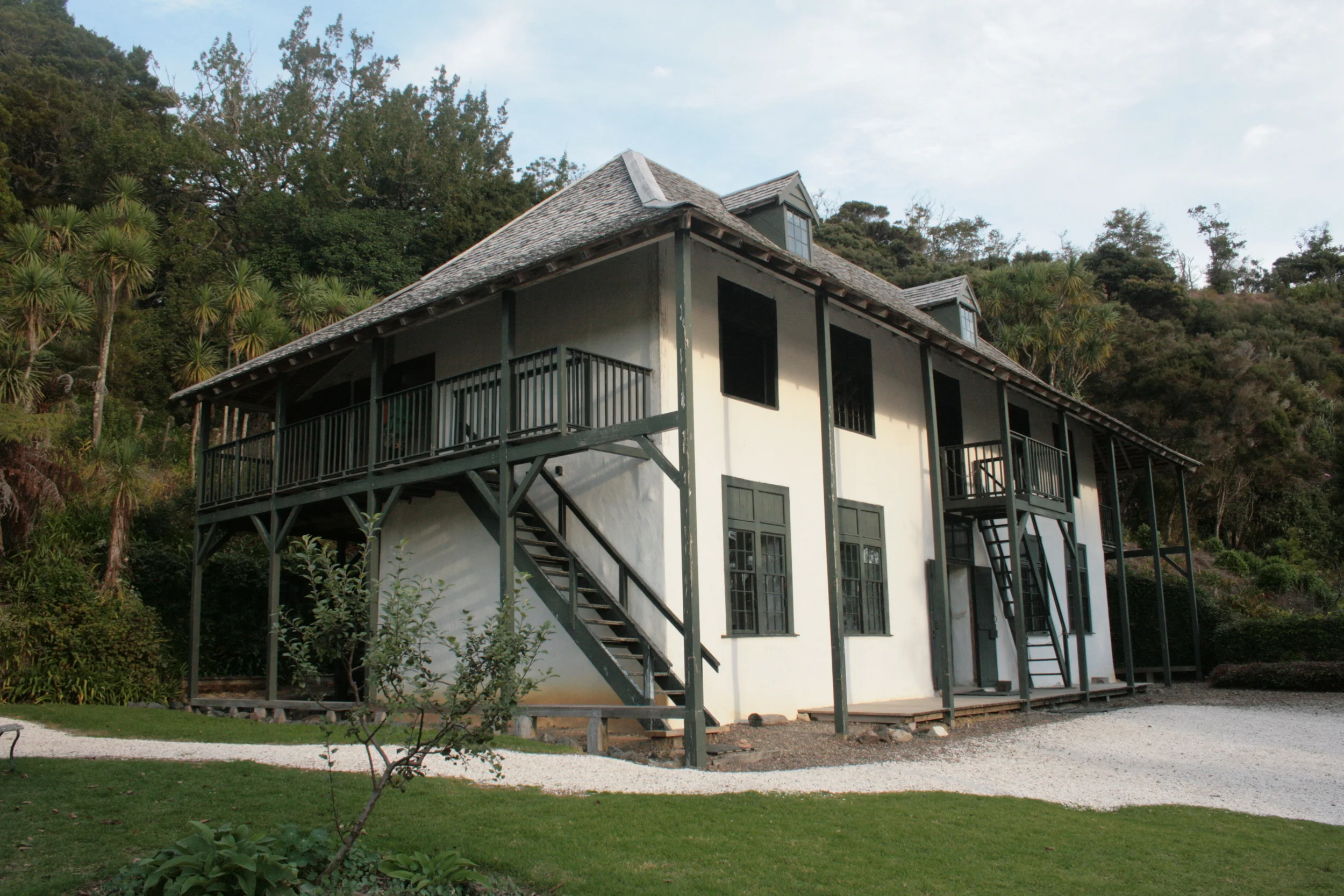 Rammed earth in New Zealand