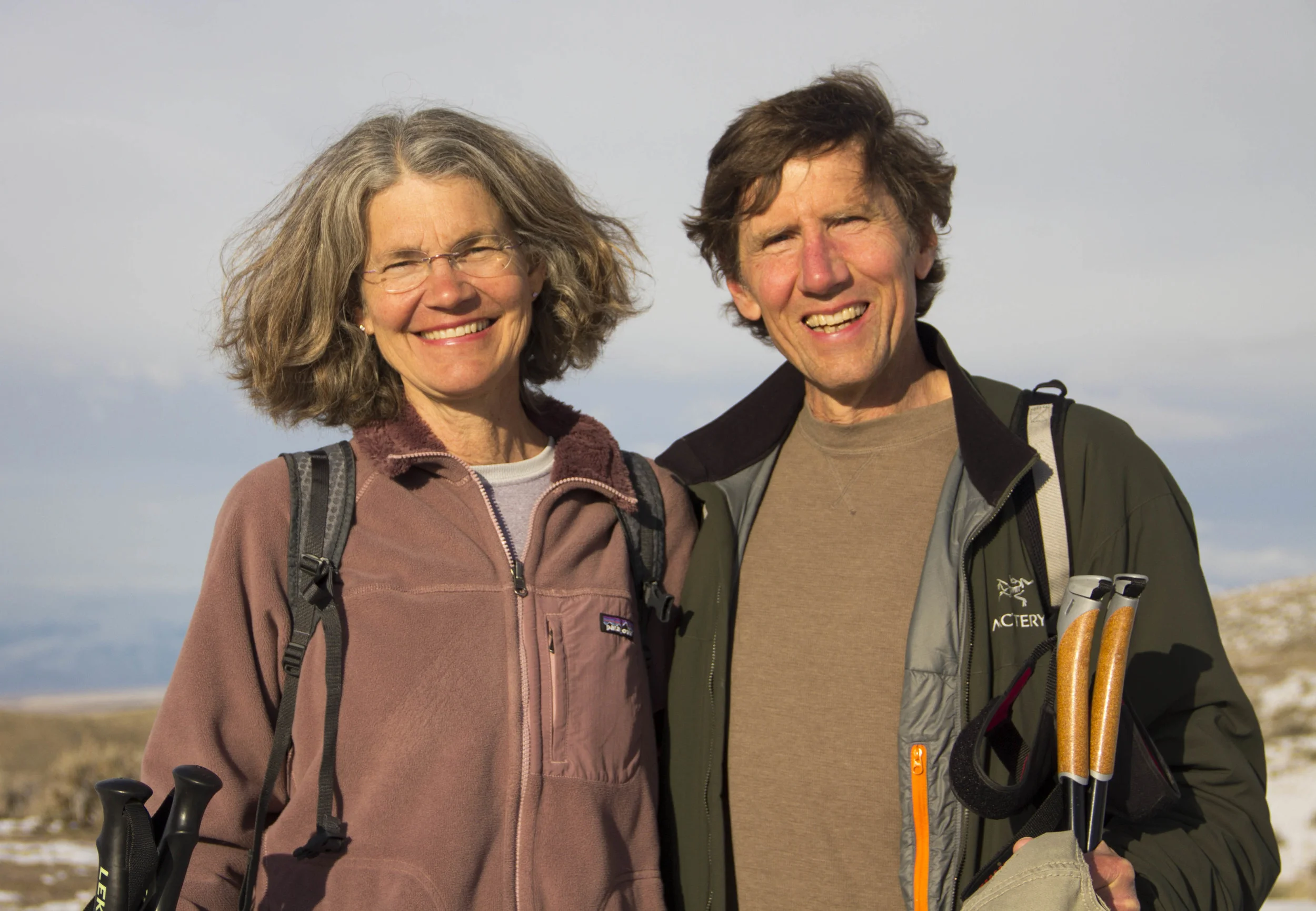 I met 'em on the trail: Pete and Laura Wakeman